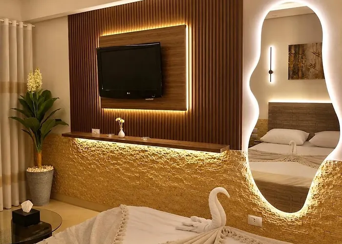 Modern With Pool View In The Center شقة الغردقة